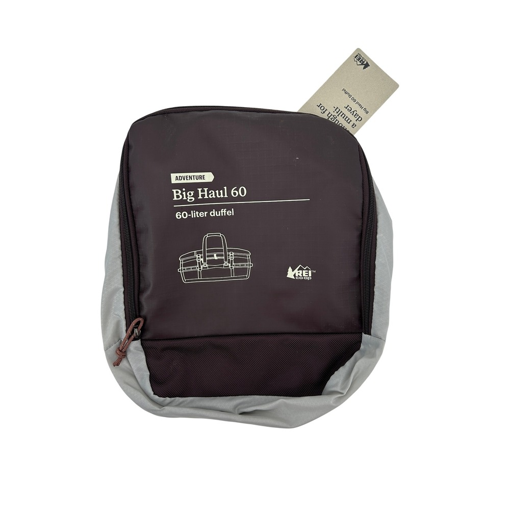 NWT REI Big Haul 60 Packing Cube Raisin Ripstop Organizer Accessory
